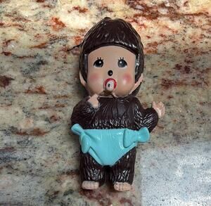 3” Sekiguchi Monchhichi Vintage Vinyl Figure